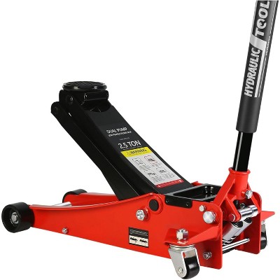 Hydraulic Floor Jack Dual Pump, Quickly Lifting Low Service Jack, for Cars, Trucks