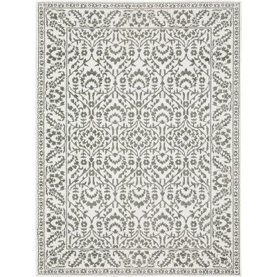 Oriental Weavers Montecito 2062H Grey/ White Indoor Area Rug - 5'3" x 7'6"