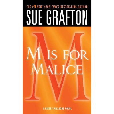 M Is for Malice - (Kinsey Millhone Alphabet Mysteries) by  Sue Grafton (Paperback)