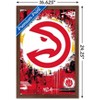 Trends International NBA Atlanta Hawks - Maximalist Logo 23 Framed Wall Poster Prints - 3 of 4