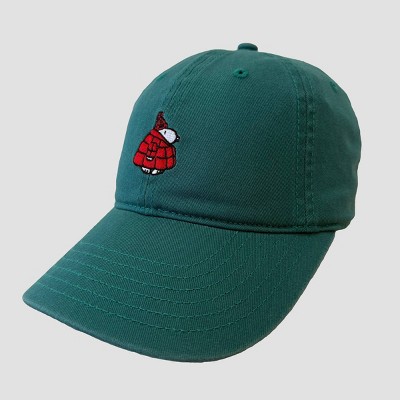 Peanuts Snoopy Puffer Dad Hat - Forest Green - image 3