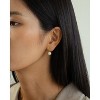 Bearfruit Jewelry Sterling Silver 18k Gold Plated Lorelei Cultured Pearl Earrings - 3 of 4