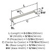 Amerock Balata Pull for Cabinets, Drawers, and Furniture - 3 of 4