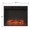 23'' Base Electric Firebox with Remote Control - Black - SEI - 4 of 4