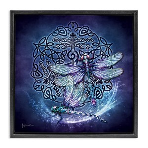 Stupell Industries Dragonfly & Celtic Knot, 18" x 18" - 1 of 4