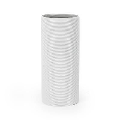 White Polypropylene Portable Air Conditioner Window Kit with Hose
