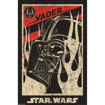 34" x 22" Star Wars: Saga Vader Propaganda Premium Poster - Trends International