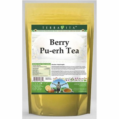 TerraVita Berry Pu-erh Tea (50 tea bags, ZIN: 538969, 3-Pack)
