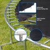 NAYSAYE Trampoline 8FT with Basketball Hoop and Inflator for Outdoor Play and Fun, Blue, 96.00"*94.10"*81.24" - 3 of 4