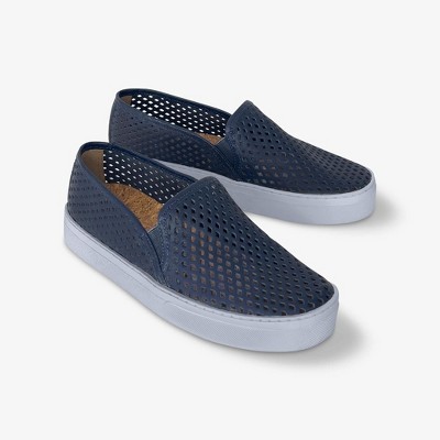 Jibs Adult Classic Slip-on Sneaker - Navy, W12 / M10 : Target