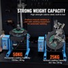 VEVOR Rotary Welding Positioner 50KG, 0-90° Welding Positioning Turntable Table 0.5-6RPM 120W, with 12.4 Inch 3-Jaw Lathe Chuck, Blue - 3 of 4