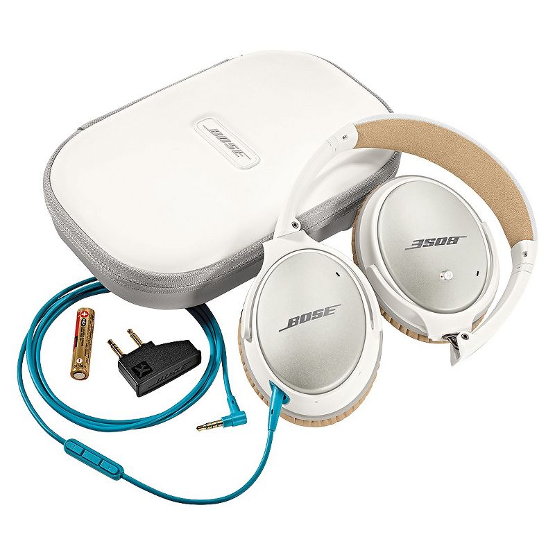 Bose Quiet Comfort 25 Acoustic Noise Cancelling Wired Headphones - White, 4 of 6