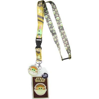 Disney Star Wars The Mandalorian Lanyard For Keys, Badge, Id