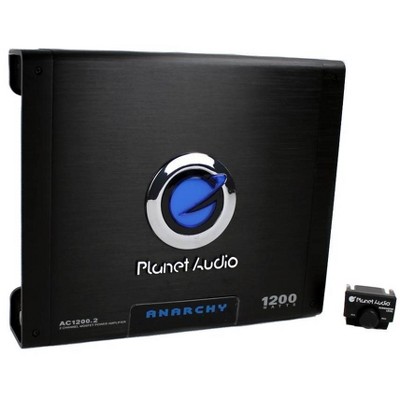 PLANET AUDIO AC1200.2 1200W 2 Channel Car A/B Amplifier Power Amp AC12002