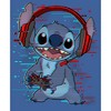 Women's Lilo & Stitch Red and Blue Gamer Racerback Tank Top - 2 of 4