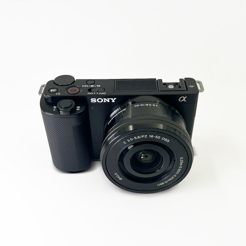Sony Alpha ZV-E10 - APS-C Interchangeable Lens Mirrorless Vlog Camera Kit - Black, 3 of 4
