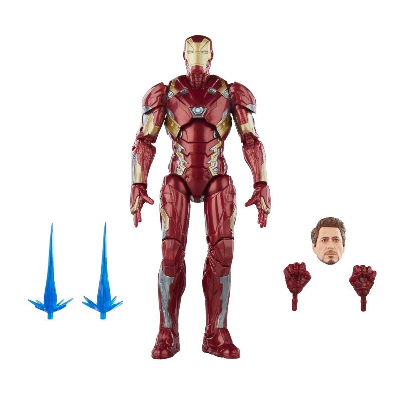 Marvel Legends The Infinity Saga Iron Man Mark 46 Action Figure, 1 of 12
