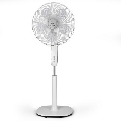 Fantask 16''Oscillating Pedestal Fan 3 Speed Double Blades Height Adjustable