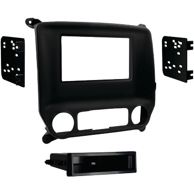 Metra® ISO-DIN/Double-DIN Installation Kit for 2014 and Up Chevrolet® Silverado 1500/GMC® Sierra 1500 in Black