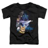 Toddler Boys' Star Trek Feline Galaxy T-Shirt Black - 2 of 4