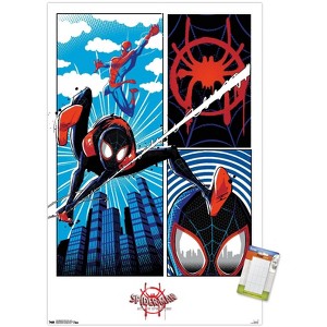 Trends International Spider-Man: Into the Spider-Verse-Panel Unframed Wall Poster Prints - 1 of 4