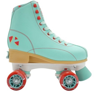 Roller Derby Candi Lucy Watermelon Adjustable Girls' Roller Skate -  Mint/Red M