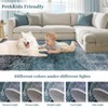 Washable Rug, Modern Abstract Area Rug Medallion Pattern Rugs, Stain Resistant Non-Slip Living Room Bedroom Area Rug - 4 of 4