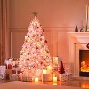 Yaheetech 4.5Ft/6Ft/7.5Ft/9Ft/12Ft Pre-lit Spruce Artificial Christmas Tree with 150 Incandescent Warm White Lights - 2 of 4