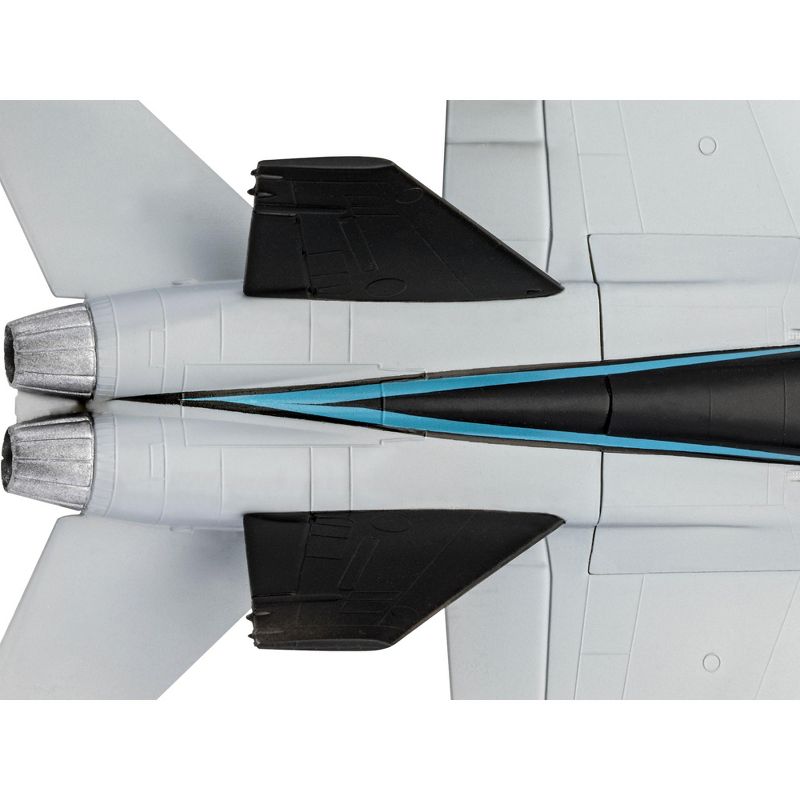 Level 2 Easy-Click Model Kit Maverick's F/A-18 Hornet Jet "Top Gun: Maverick" (2022) Movie 1/72 Scale Model by Revell, 3 of 5