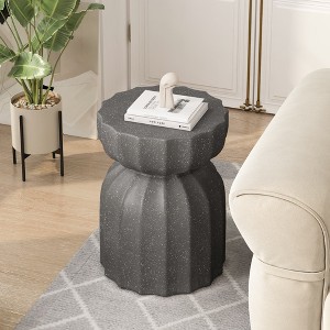 Bella Depot 13" Modern Outdoor and Indoor Coffee Table and Side Table Set, 2PC - 1 of 4