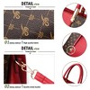Women Purses and Handbags Top Handle Satchel Shoulder Bags Messenger Tote Bag for Ladie - 2 of 4