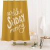 Deny Designs Rachel Szo 'Easy Like Sunday Morning' Shower Curtain - 2 of 3