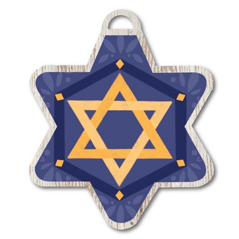 Star of David Hanging Ornament Artboard - image 1 of 2