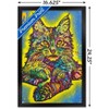Trends International Dean Russo - Maine Coon 2 Framed Wall Poster Prints - 3 of 4