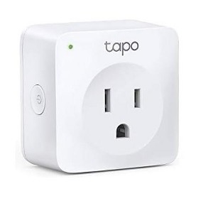 Refurbished: TP-Link Tapo Smart Plug Mini Smart Home Wi-Fi Outlet Works No Hub Required P100 White - Manufacturer Refurbished - 1 of 1