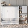 Whisen Full size Multi-Functional Murphy Bed with Sofa, Desk, and Storage Cabinet - 3 of 4