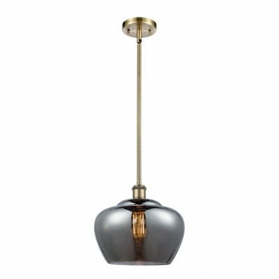 Fenton - 1 Light Mini Pendant In Industrial Style-11 Inches Tall and 11 Inches Wide