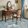 Area Rugs for Living Room Botanical Cottagecore Rug Floral Leaf Pattern Accent Rug Soft Vintage Low Pile Non-Slip Rug - 3 of 4