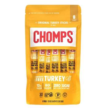 Chomps Original Turkey Sticks - 8ct/9.2oz
