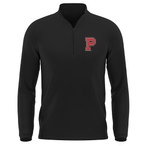 Campus Lab Pacific University (Or) Adult Men's Active Sport 1/4 Zip Pullover Left Chest Logo - 1 of 4