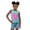 The Juniper Shop Sweet Summer Time Block Distressed Toddler Tank - 3 of 4