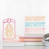 Totalee Gift Cowgirl Boot Acrylic Light Up Decor Acrylic Multicolored - 2 of 2