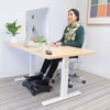 Mount-It! Ergonomic Footrest, Tilt Adjustable Individual Platforms, Height Adjustable Foot Rest with Massage Surface, Under Desk Foot Stool for Office - 2 of 4