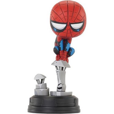 Diamond Select - Diamond Select - Marvel - Animated Spider-Man On Chimney Statue