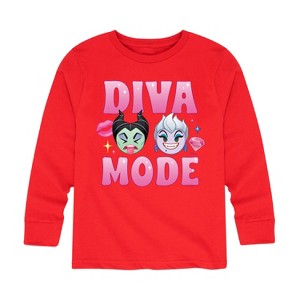 Boys' - Disney - Diva Mode Long Sleeve Graphic T-Shirt - 1 of 4