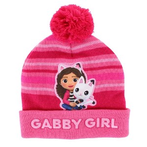 Textiel Trade Girl's One Size Fits Most Gabby's Dollhouse Winter Beanie - 1 of 2