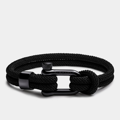 Elegatto Alchor Platinum Bracelet
