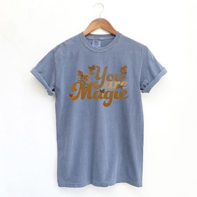 Simply Sage Market Women's Boho You Are Magic Short Sleeve Garment Dyed Tee