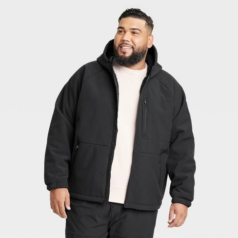 all in motion, Jackets & Coats, Mens High Pile Fleece Lined Jacket All In  Motion Black S