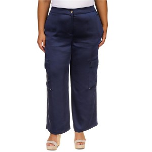 Michael Kors Womens Satin Casual Cargo Pants - 1 of 1
